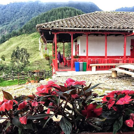Hostal La Laguna Villamaría Eksteriør billede