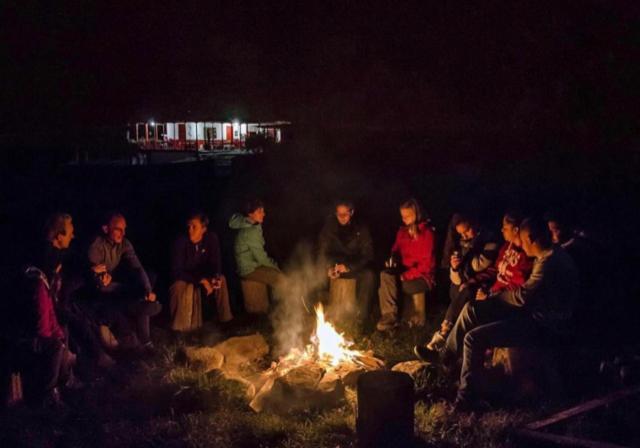 Hostal La Laguna Villamaría Eksteriør billede