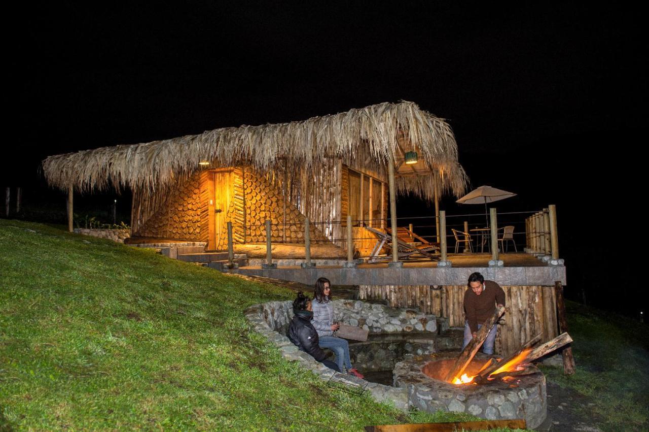 Hostal La Laguna Villamaría Eksteriør billede