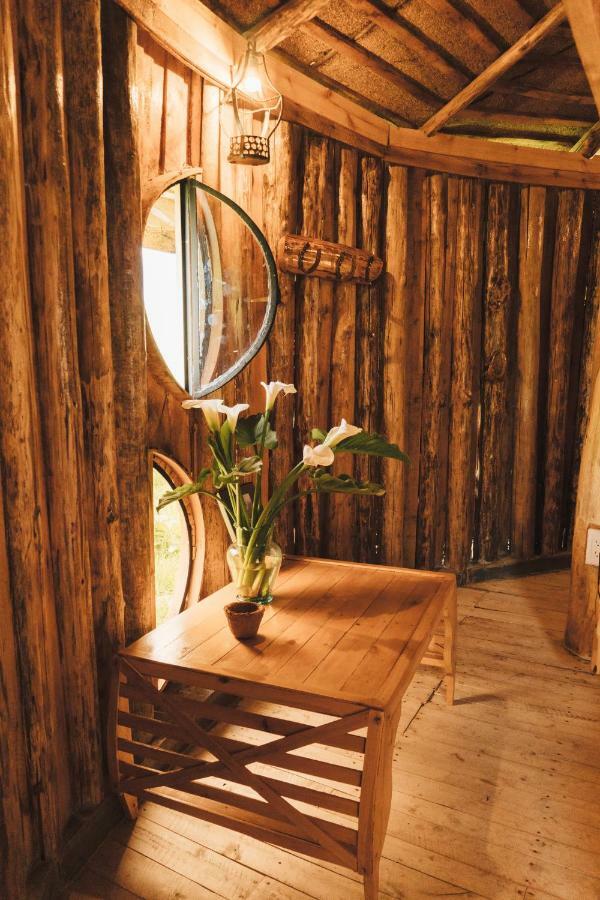 Hostal La Laguna Villamaría Eksteriør billede