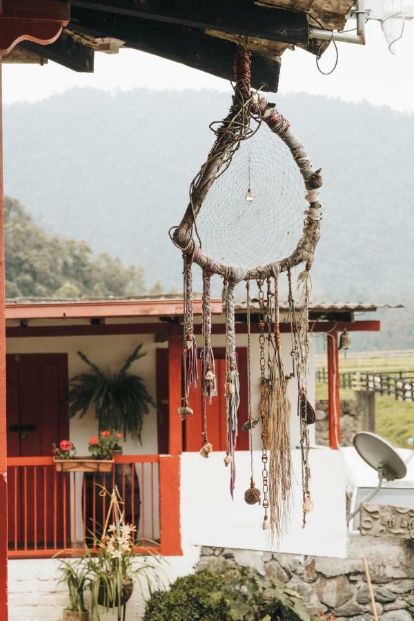 Hostal La Laguna Villamaría Eksteriør billede