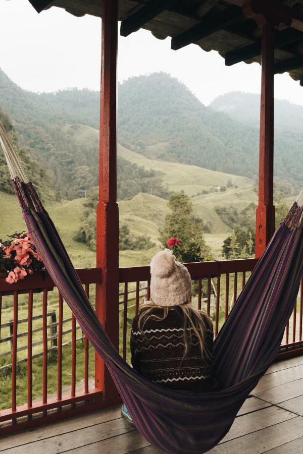 Hostal La Laguna Villamaría Eksteriør billede